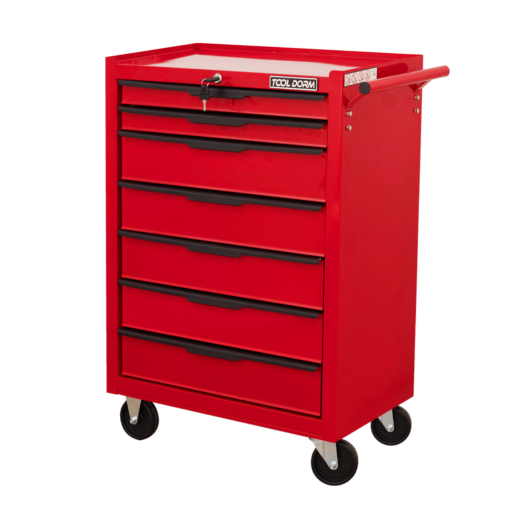Tool Cabinet Tool Cart 24.2inch With Drawers And Wheels