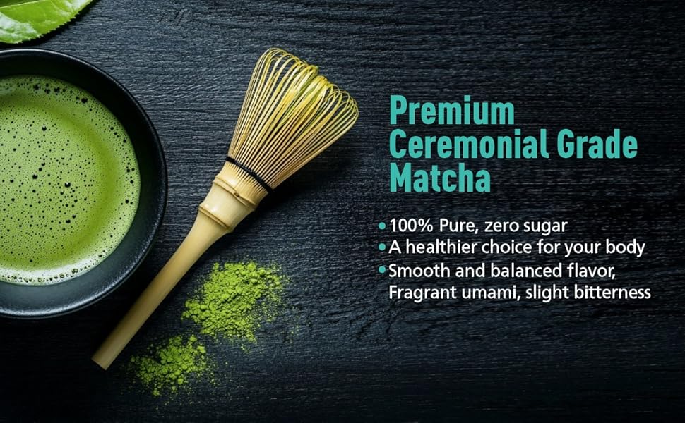 Matcha--Ceremonial Grade Organic Matcha Green Tea Powder
