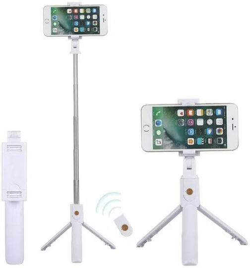 Selfie Stick Tripod Remote Desktop Stand Cell Phone Holder