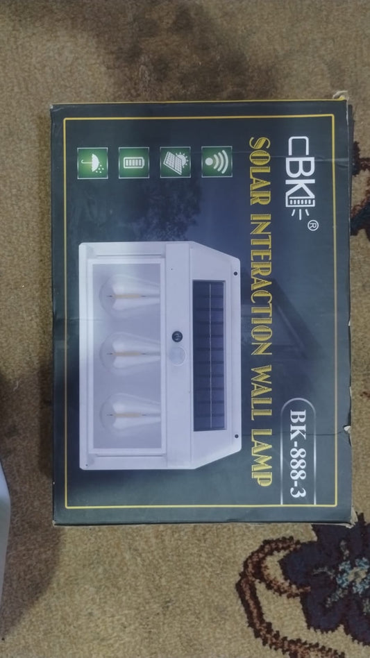 Solar Interaction Wall Lamp Outdoor Motion Sensor