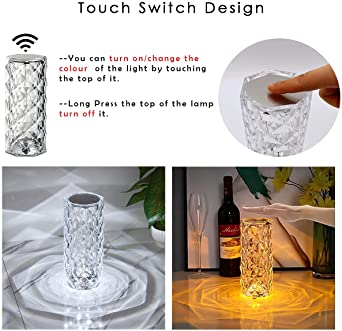 16 Color RGB Touch Sensor Light with Remote Control
