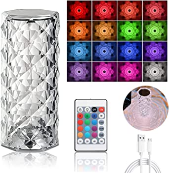 16 Color RGB Touch Sensor Light with Remote Control