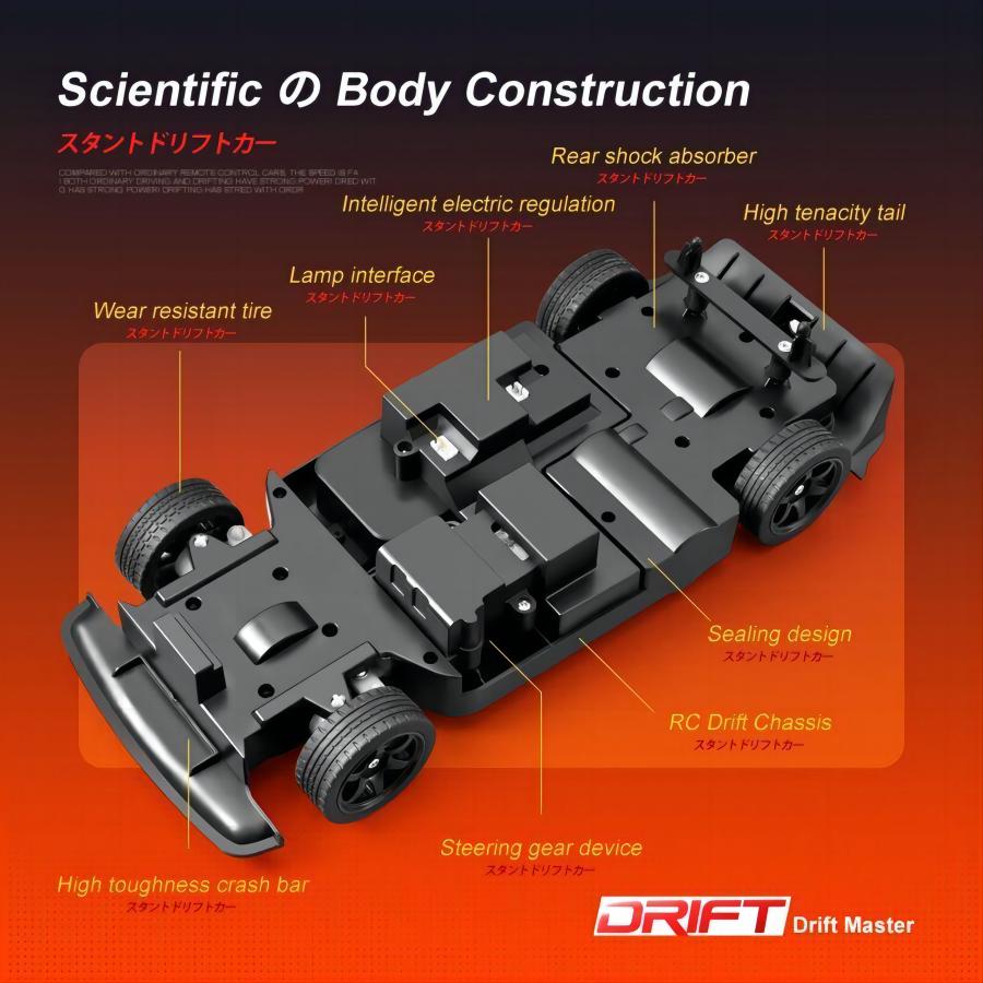 4WD Racing Car 30KM Per H High Speed Car 2.4G Remote Control Drift Car Truck US