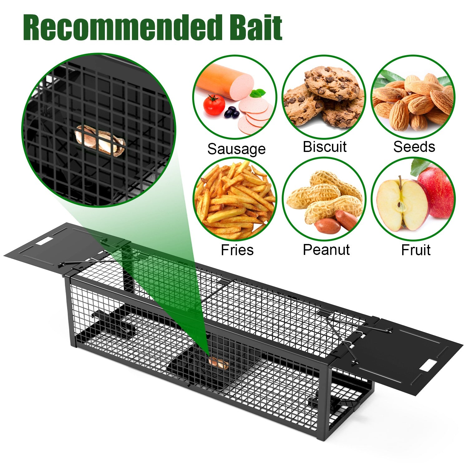 Live Rat Trap Galvanized Iron Trap Cage