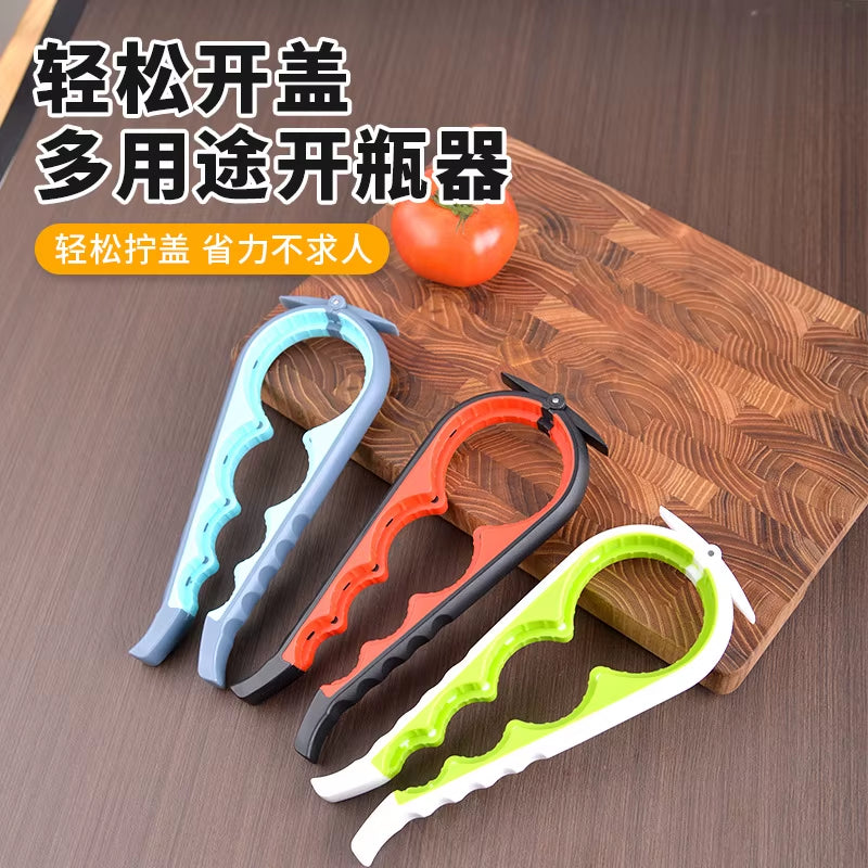 Four-In-One Multifunctional Bottle Opener Household Cap Wringer Can Opener Bottle Opener